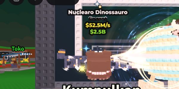 NUCLEARO DINOSAURU MUTASI 52M/SECOND