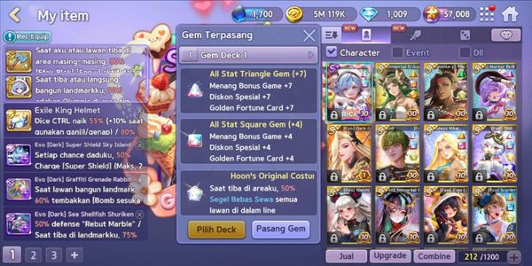 Getrich Account Legendary Hoon Costume Set || Legendary Amazon Hilda, Evo Hunter Prill, Evo God Nike, Pendant Awaken 4 || Cheap Ready to Play