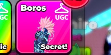 Cosmic Boros (Secret) | Steal Anime!