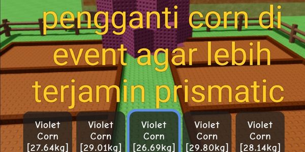 Violet Corn 20kg+ (substitute for corn) | Grow A Garden