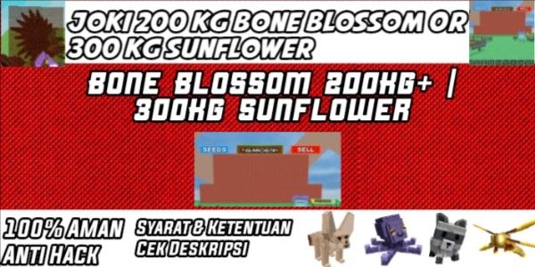 JOKI 200KG+ BONE BLOSSOM| GROW A GARDEN