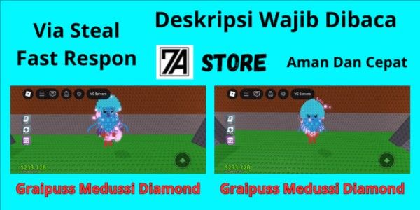 Graipuss Medussi Diamond (Secret) | Steal A Brainrot
