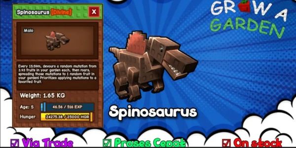 spinosaurus (spino) grow a garden