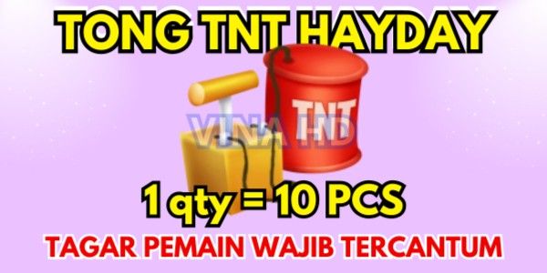 TNT Barrel / Hayday TNT Barrel - 10pcs