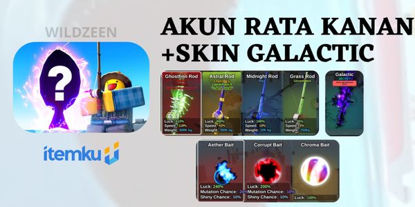 RIGHT ACCOUNT FISH IT + GALACTIC SKIN