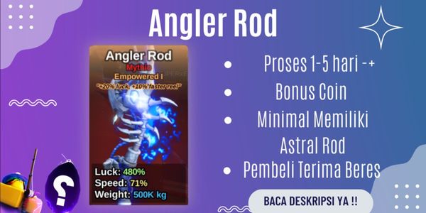 조키 Angler Rod | 조키 Rod | Fish It!