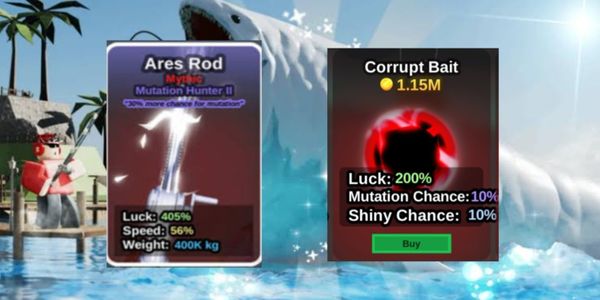 ARES ROD ACCOUNT + CORRUPT BAIT