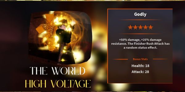 Godly The World High Voltage | Mythic Trait - A Universal Time