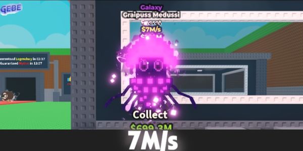 Galaxy Graipuss Medussi 7M/s (Secret) | Steal A Brainrot