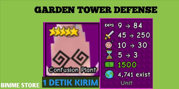 Confusion Plant(5 Star) | Godly unit