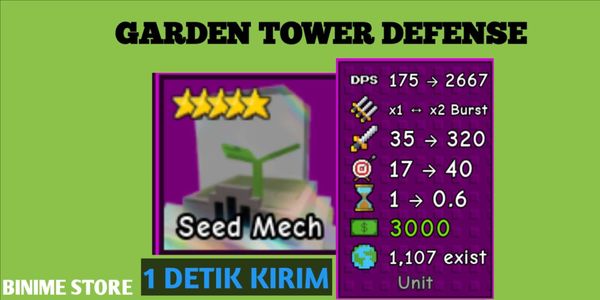 Seed Mech(5 Star) | Godly unit