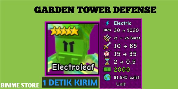 Electroleaf(5 Star) | Godly unit