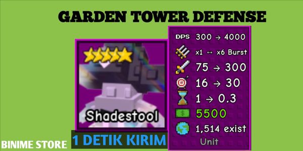 Shadestool(5 Star) | Godly unit