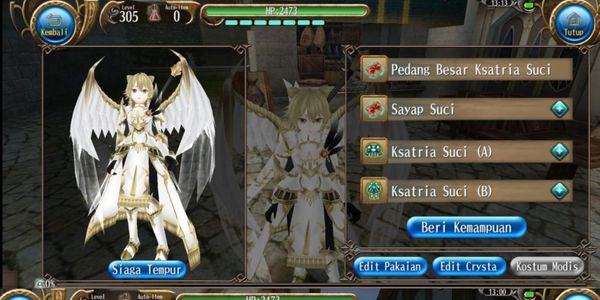 Akun Cap BS p281 , 5 Char Cap, Ava Set Ksatria Suci PP18, orb 6, eq untrade eto 2s+casti 2s