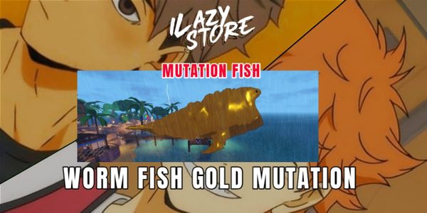 WORM FISH MUTASI GOLD