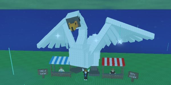 Huge Swan (No Mega) - Grow A Garden