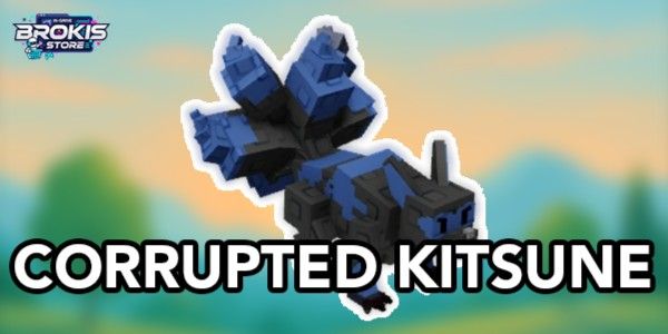 Golden Corrupted Kitsune | Grow A Garden