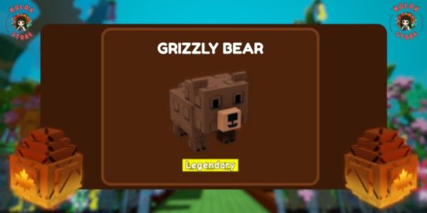 Grizzly Bear | Fall Egg | Grow a Garden
