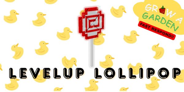 Levelup Lollipop | Grow A Garden
