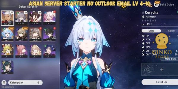 Asian Starter||Cerydra And Random SSR TL 4-10