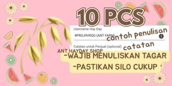 10 pcs Oat / Oats - Crops Hayday