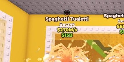 Buy Item Spaghetti Tualetti With Spider Mutation 270M/S Steal A ...