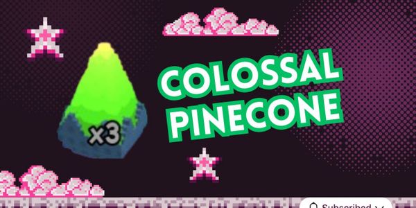 Colossal Pinecone | +Bonus | Build A Zoo