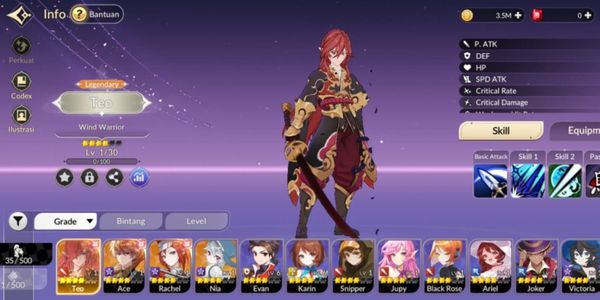 Starter Teo + SSR Lainnya