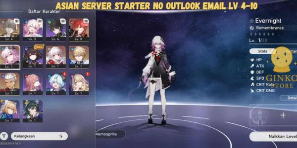 Asian Starter||Evernight And Random SSR TL 4-10