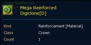Mega Reinforced Digiclon D [Alphamon]