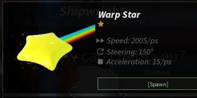 Warp Star | Limited Boat