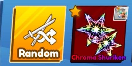 Chroma shuriken finisher