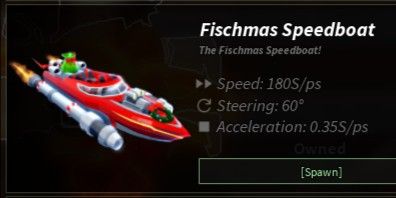 Fischmas Speedboat | Limited Boat