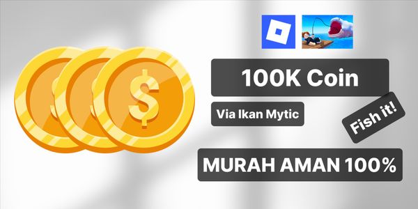 100K Coins Via Mythical Fish or Random | Fish It!