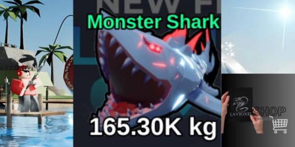 Monster Shark 165 Ton FISH IT | Jumbo Size Super Rare Collector Must Have