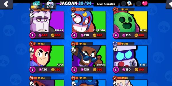 Akun Brawl Stars Super Murah Meriah Kostum Ramai