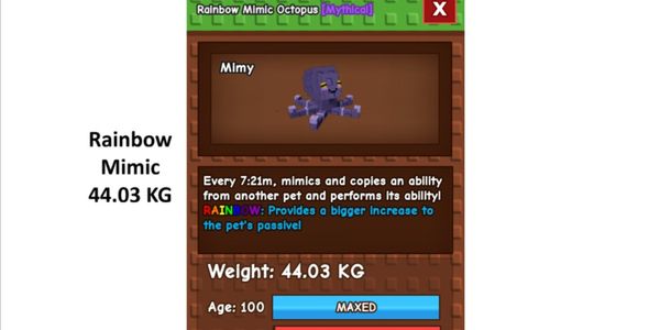 Huge Rainbow Mimic