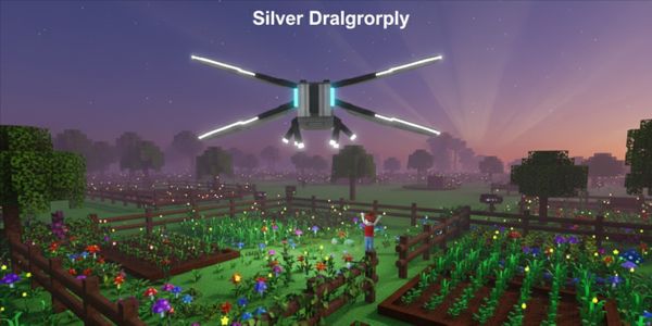 सिल्वर ड्रैगनफ्लाई - Grow A Garden