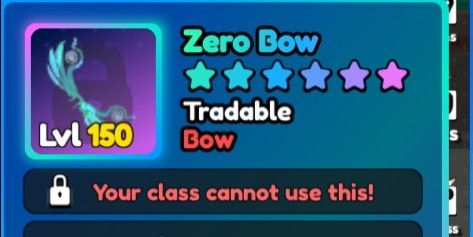 Perfect Zero Bow (Attack Up, Burn Chance, Vampiric)