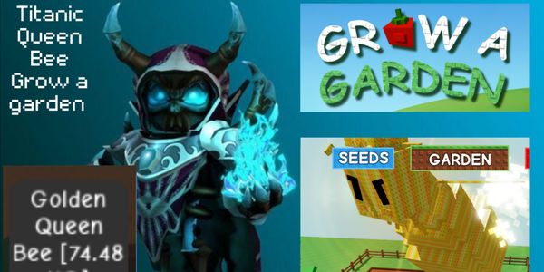 Titanic Golden Queen Bee Grow A Garden RBL Pet Huge