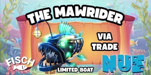 The Mawrider - Limited Boat - Fisch - RBL
