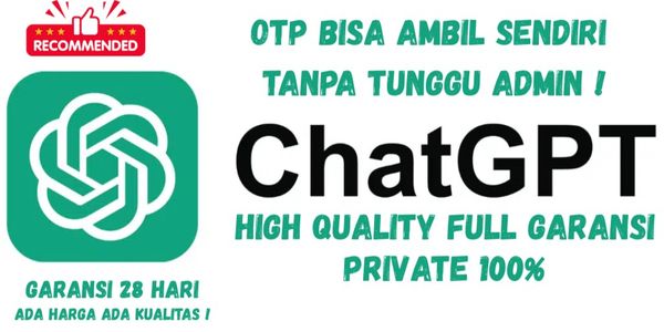 ChatGPT Plus Private Premium 1 Bulan