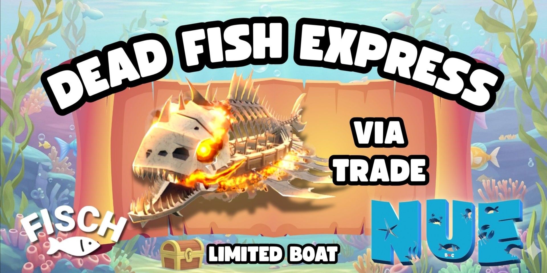 Buy Item Dead Fish Express - Limited Boat - Fish - RBL Fisch cheapest ...