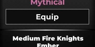 Medium Fire Knight's Ember