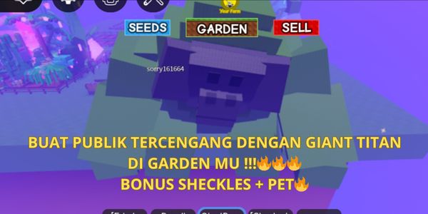 TITAN GIANT BEAN ORANGUTAN (LIMITED PET) - GROW A GARDEN
