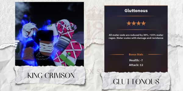 Buy Traits Gluttonous King Crimson | Legendary Trait - A Universal Time ...