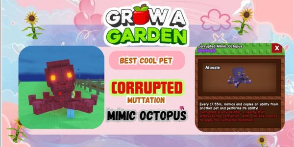 Corrupted Mimic Octopus – Cool Best Pet Collection | Grow A Garden
