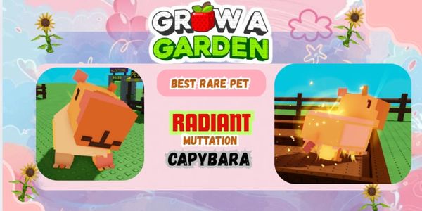 Randiant Capybara – Best Cute Glowup Pet Grow A Garden