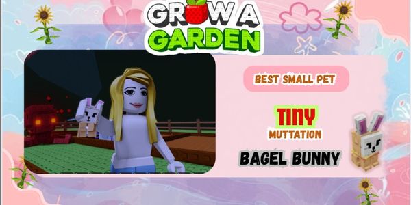 Tiny Bagel Bunny – Cute Small Pet Collection | Grow A Garden