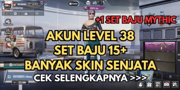 Cheap PUBG Account Level 38